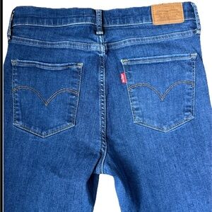 Levi's 720 Women's Skinny Jeans in Blue Denim Size 29